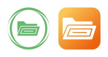 Open File Folder Vector Icon