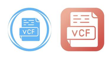 VCF Vector Icon