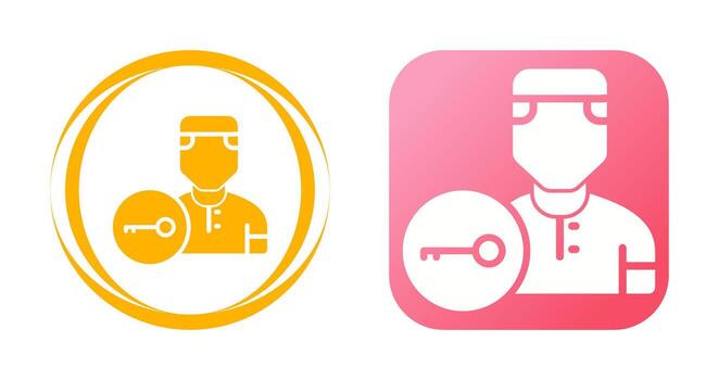 User Security Access Vector Icon