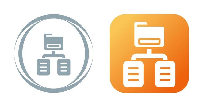 documento clasificación vector icono