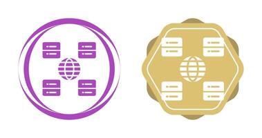 Content Delivery Network Vector Icon
