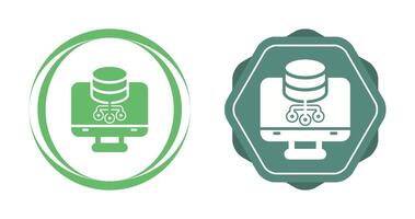 Database Management Vector Icon