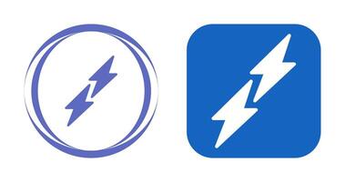 Lightning Vector Icon