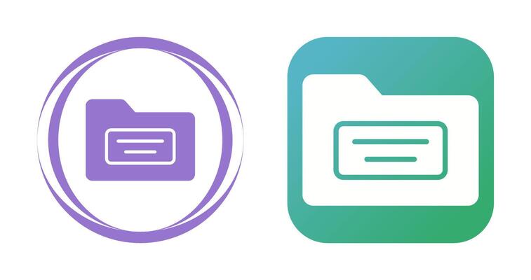 File Folder Vector Icon