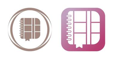 Notebook Vector Icon