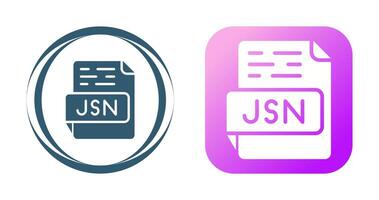 JSON Vector Icon