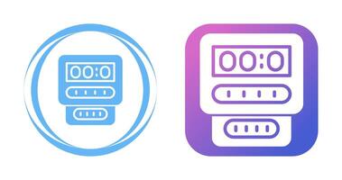 Electric Meter Vector Icon