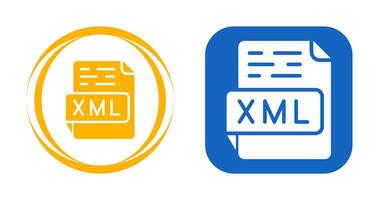 XML Vector Icon
