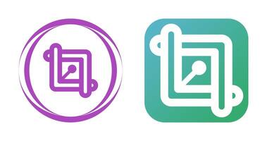 Crop Vector Icon