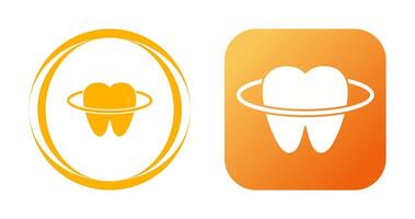 icono de vector de dientes