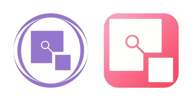 selección vector icono