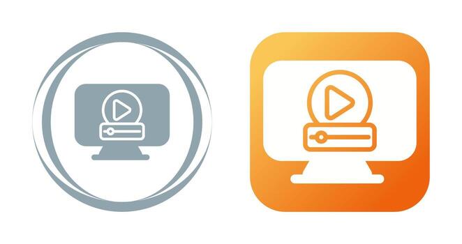 Computer Vector Icon