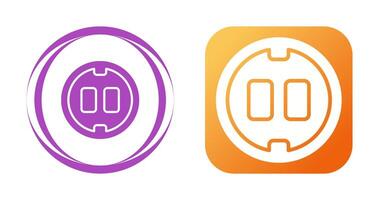 icono de vector de enchufe