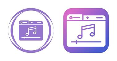 Music Player Vector Icon