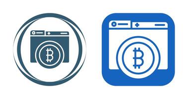 Bitcoin Vector Icon