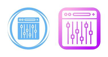 icono de vector de configuración