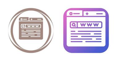 World Wide Web Vector Icon