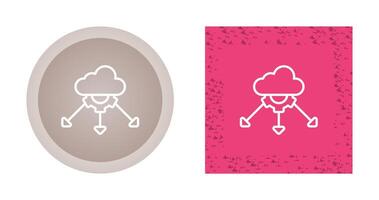 Network Load Balancing Vector Icon