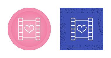 Love story movie Vector Icon