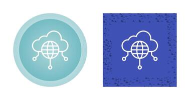 Public Cloud Vector Icon