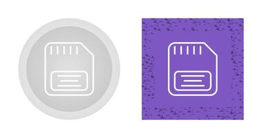 Memory Card Vector Icon