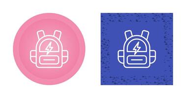 Smart Backpack Vector Icon