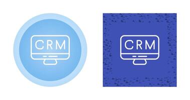 CRM Analytics Vector Icon