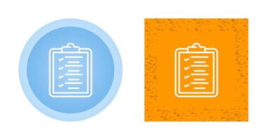 Checklist Vector Icon