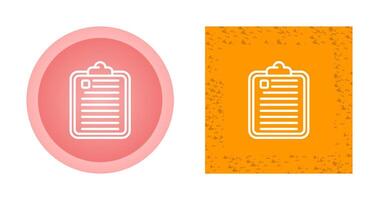 Clipboard Vector Icon