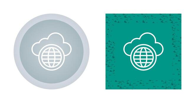 Cloud Network Vector Icon