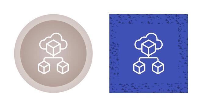 Cloud Infrastructure Vector Icon