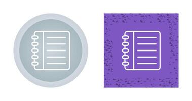 Textbook Vector Icon