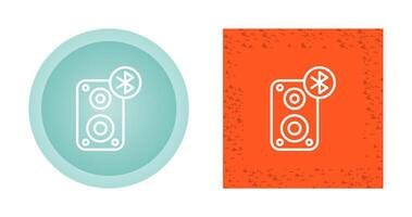 Portable Bluetooth Speaker Vector Icon