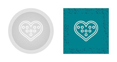 Chocolates in heart Box Vector Icon