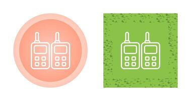 Two way Radio Vector Icon