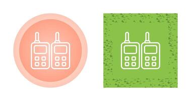 Two way Radio Vector Icon