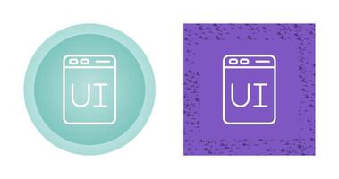 User Interface Design Vector Icon