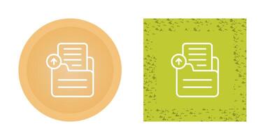 Document Upload Vector Icon