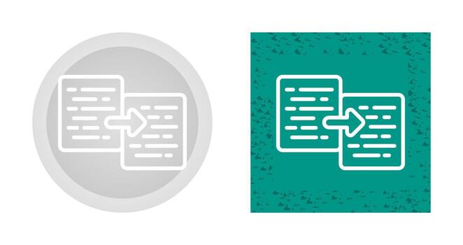 documento Copiar vector icono