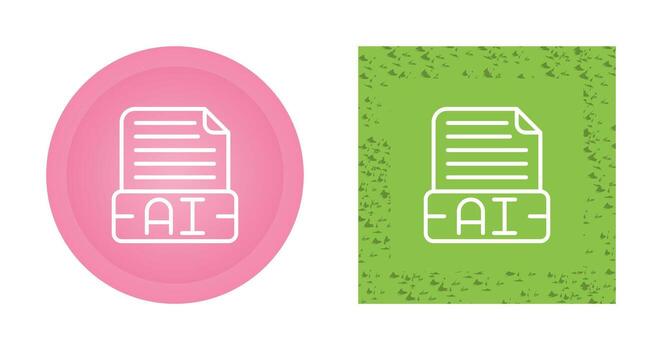 documento formato vector icono