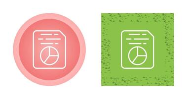 Document Insert Diagram Vector Icon