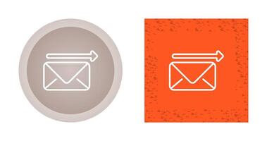 Envelope with arrow Vector Icon