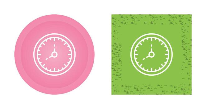 Clock Vector Icon