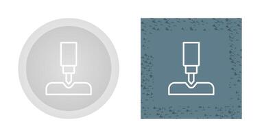 Pneumatic hammer Vector Icon