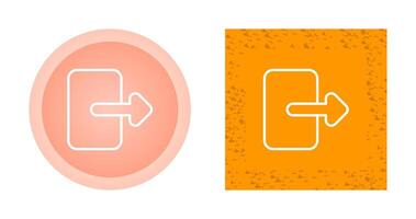 Exit Vector Icon