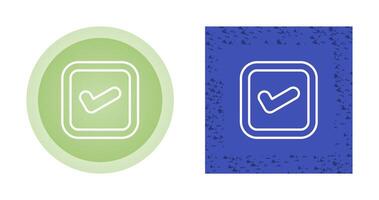 Checkbox Vector Icon