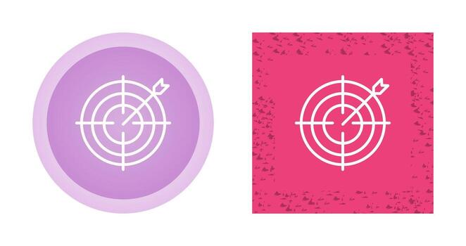 objetivo vector icono