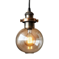 AI generated Light fixture isolated on transparent background png