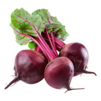 AI generated Fresh red beet isolated on transparent background png