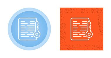 Document Access Vector Icon